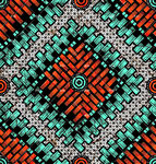 多彩几何图案纹理