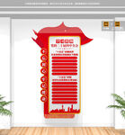 二十届四中全会竖版文化墙