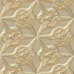 金色立体花纹装饰图案