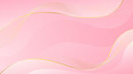 粉色渐变波浪背景图