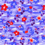 清新花卉图案背景