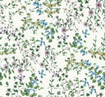 清新花卉图案背景纹理