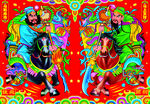 传统门神年画形象展示
