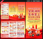 2025消防宣传月三折页