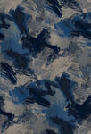 抽象蓝灰水墨纹理图案