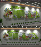 AI智能科技文化墙