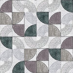 几何图案拼接瓷砖纹理