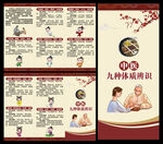 中医体质辨识三折页