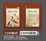 鸟类食品包装设计图鸟食包装