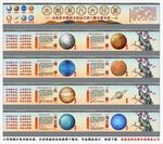 八大行星海报展板挂画文化墙