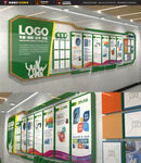 绿色环境企业文化墙