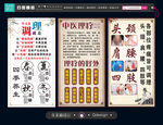 传统中医养生知识海报