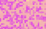 粉紫色像素风几何图案背景