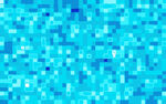 蓝色像素马赛克背景图