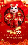 2026马年喜庆吉海报