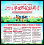 2025年世界艾滋病日展板