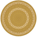 圆形古典花纹图案