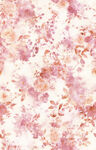 粉色花卉抽象水彩纹理图