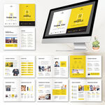 集团画册InDesign模板