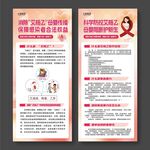 消除艾梅乙母婴传播宣传展架