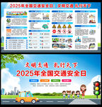 2025年全国交通安全日宣传栏