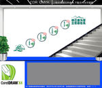 廉德楼道文化墙