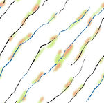 彩色波浪线条抽象背景图