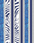 蓝白斑马纹条纹图案