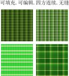 绿色格子面料  绿色格子图案 