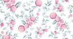 粉色花卉图案背景