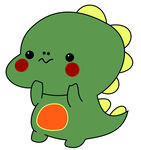 可爱小恐龙卡通形象