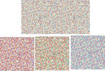 多彩碎花图案纹理素材