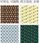 圣诞节印花      圣诞花纹