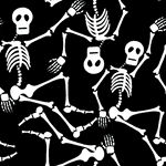 骷髅群舞图案