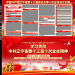 辽宁省十三届十次全会精神展板