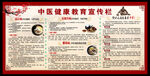 中医健康教育知识宣传栏