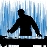 书法大师挥毫瞬间