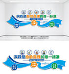 实践是检验真理的标准学校文化墙