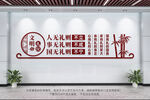 文明礼仪文化墙