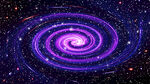 紫色旋涡星空星系