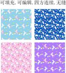 独角兽图案   趣味卡通印花