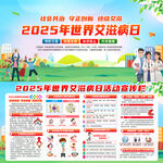 世界艾滋病日展板