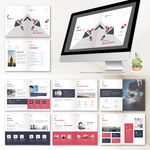 农业画册InDesign模板