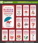 预防艾滋病展板