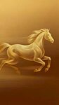 金色骏马奔腾