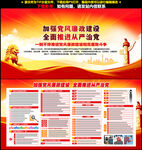 党风廉政建设展板