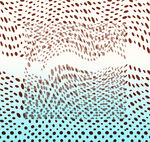 抽象波点纹理图案