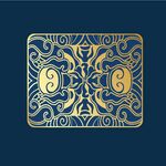 复古金色花纹装饰图案