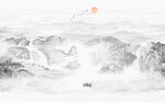 意境水墨山水