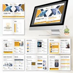 展示画册InDesign模板